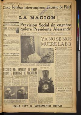 La Nación - 30 de septiembre de 1960