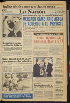 La Nación - 11 de agosto de 1982