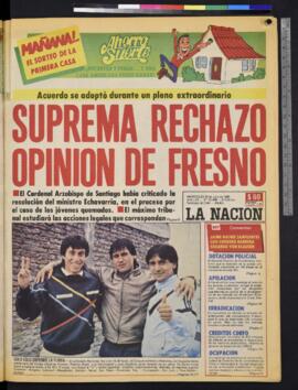 La Nación - 30 de julio de 1986