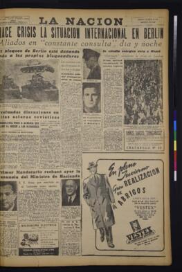La Nación - 3 de julio de 1948