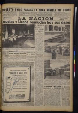 La Nación - 18 de abril de 1952