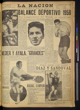 La Nación - 29 de diciembre de 1958