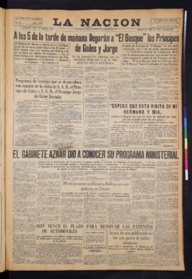 La Nación - 20 de febrero de 1931