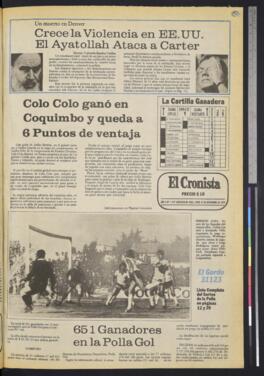 El Cronista - 12 de noviembre de 1979