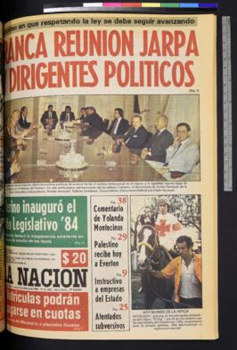 La Nación - 16 de marzo de 1984