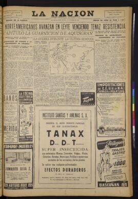 La Nación - 22 de octubre de 1944