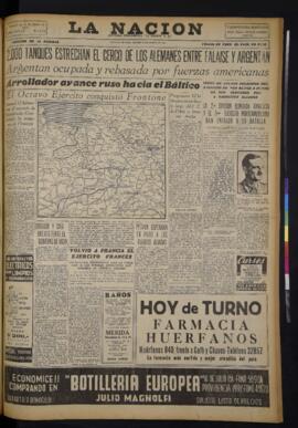 La Nación - 15 de agosto de 1944