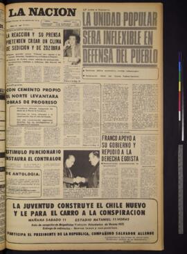 La Nación - 10 de marzo de 1972