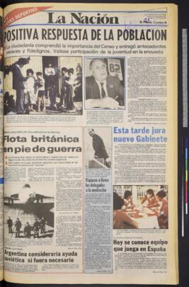 La Nación - 22 de abril de 1982