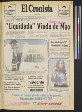 El Cronista - 22 de octubre de 1976