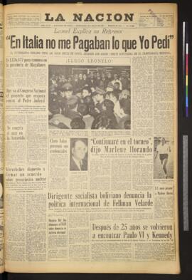 La Nación - 3 de julio de 1963