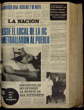 La Nación - 28 de abril de 1973