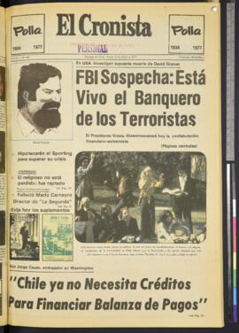 El Cronista - 19 de abril de 1977
