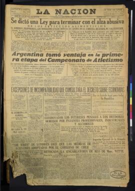 La Nación - 1 de mayo de 1931