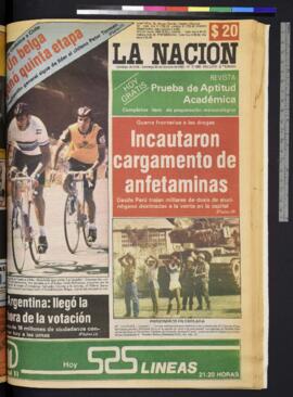 La Nación - 30 de octubre de 1983
