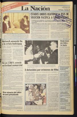 La Nación - 8 de agosto de 1981