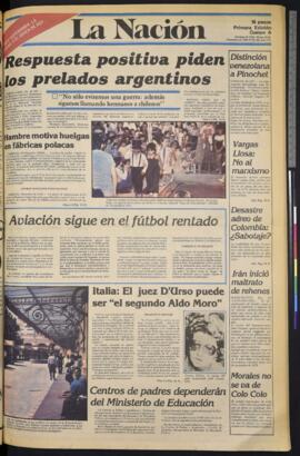 La Nación - 23 de diciembre de 1980
