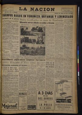 La Nación - 30 de julio de 1942