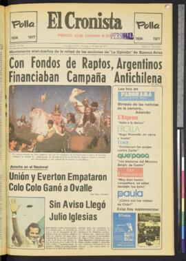 El Cronista - 17 de abril de 1977