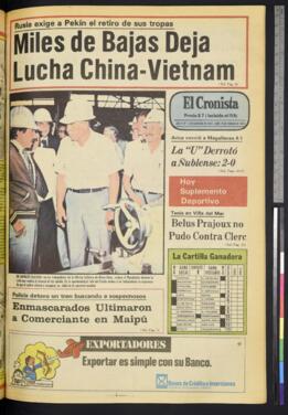 El Cronista - 19 de febrero de 1979