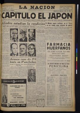 La Nación - 11 de agosto de 1945