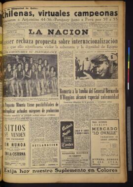 La Nación - 19 de agosto de 1956