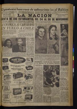 La Nación - 21 de octubre de 1952