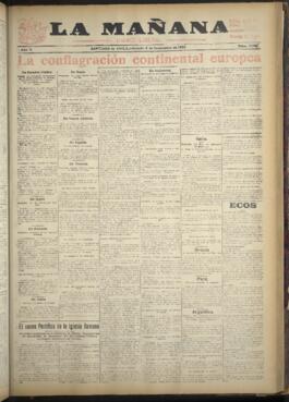 La Mañana - 5 de septiembre de 1914