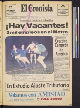 El Cronista - 31 de julio de 1976