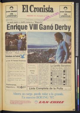 El Cronista - 7 de febrero de 1977