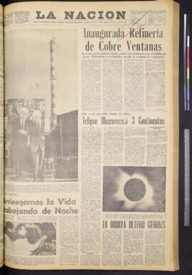 La Nación - 12 de noviembre de 1966