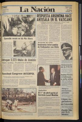 La Nación - 21 de marzo de 1981