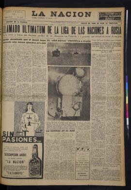 La Nación - 12 de diciembre de 1939