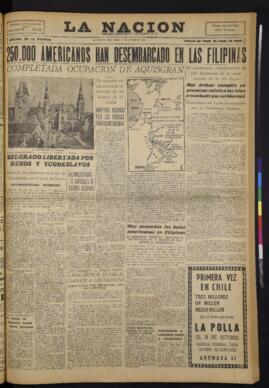 La Nación - 21 de octubre de 1944