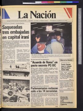 La Nación - 2 de agosto de 1987