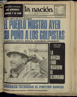 La Nación - 5 de septiembre de 1973
