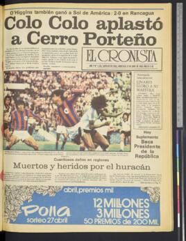 El Cronista - 23 de abril de 1980