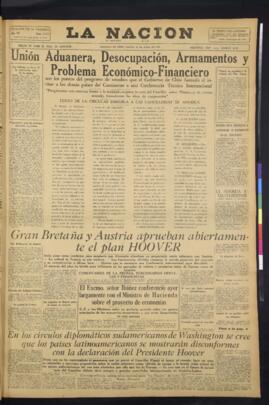 La Nación - 23 de junio de 1931