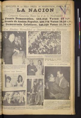 La Nación - 8 de abril de 1963