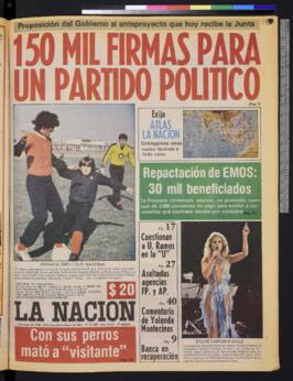 La Nación - 30 de mayo de 1984
