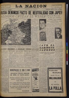 La Nación - 6 de abril de 1945