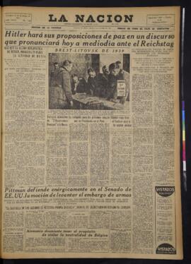 La Nación - 6 de octubre de 1939