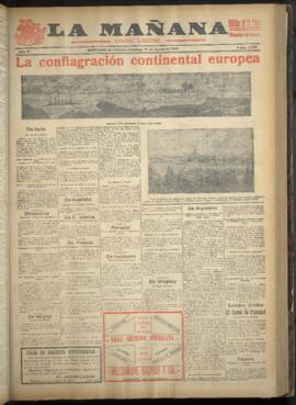 La Mañana - 16 de agosto de 1914