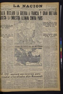 La Nación - 11 de junio de 1940