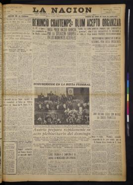 La Nación - 11 de marzo de 1938