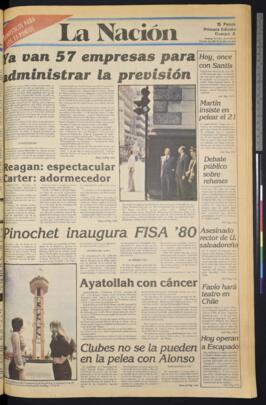 La Nación - 30 de octubre de 1980