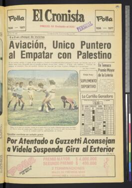 El Cronista - 9 de mayo de 1977