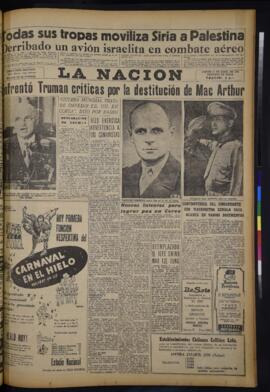 La Nación - 12 de abril de 1951