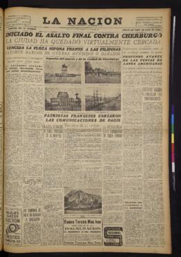 La Nación - 23 de junio de 1944
