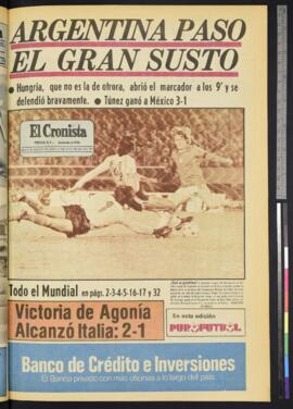 El Cronista - 3 de junio de 1978